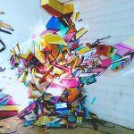 Nadib Bandi Installation 3D abstract postGraffiti