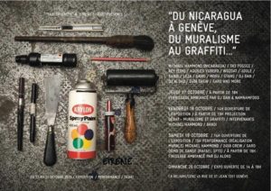 Du Nicaragua à Genève, du muralisme au graffiti.