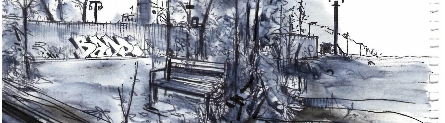 Dessin de terrain vague