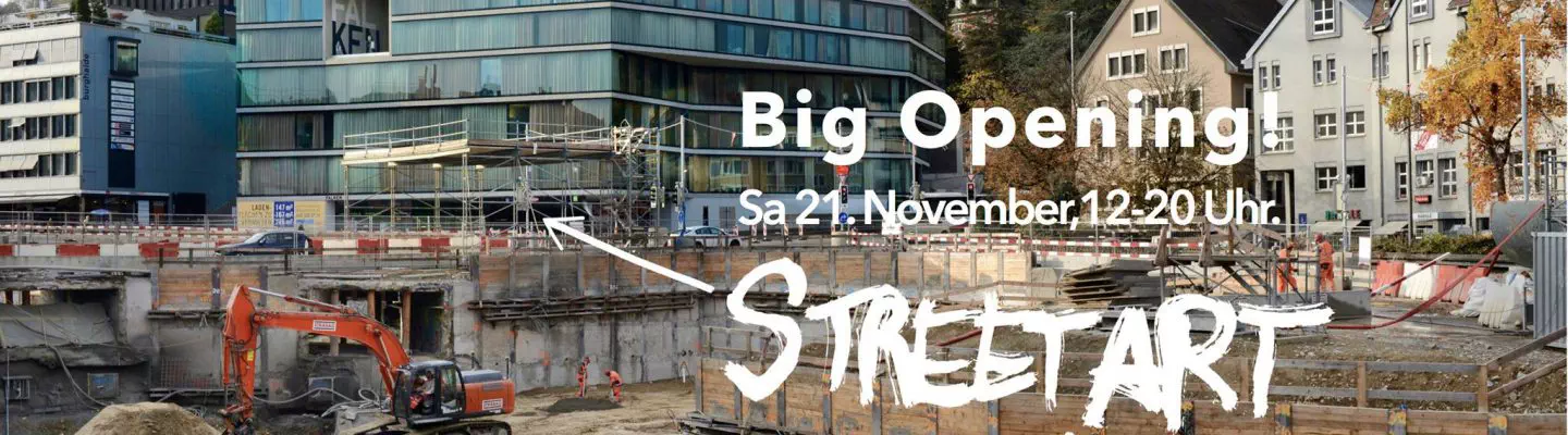 Big opening street art limited baden