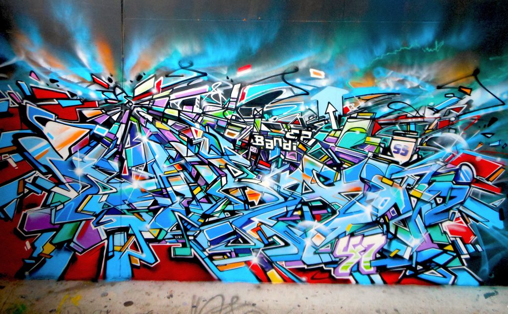 Graffiti à geneve 55 Nadib Bandi