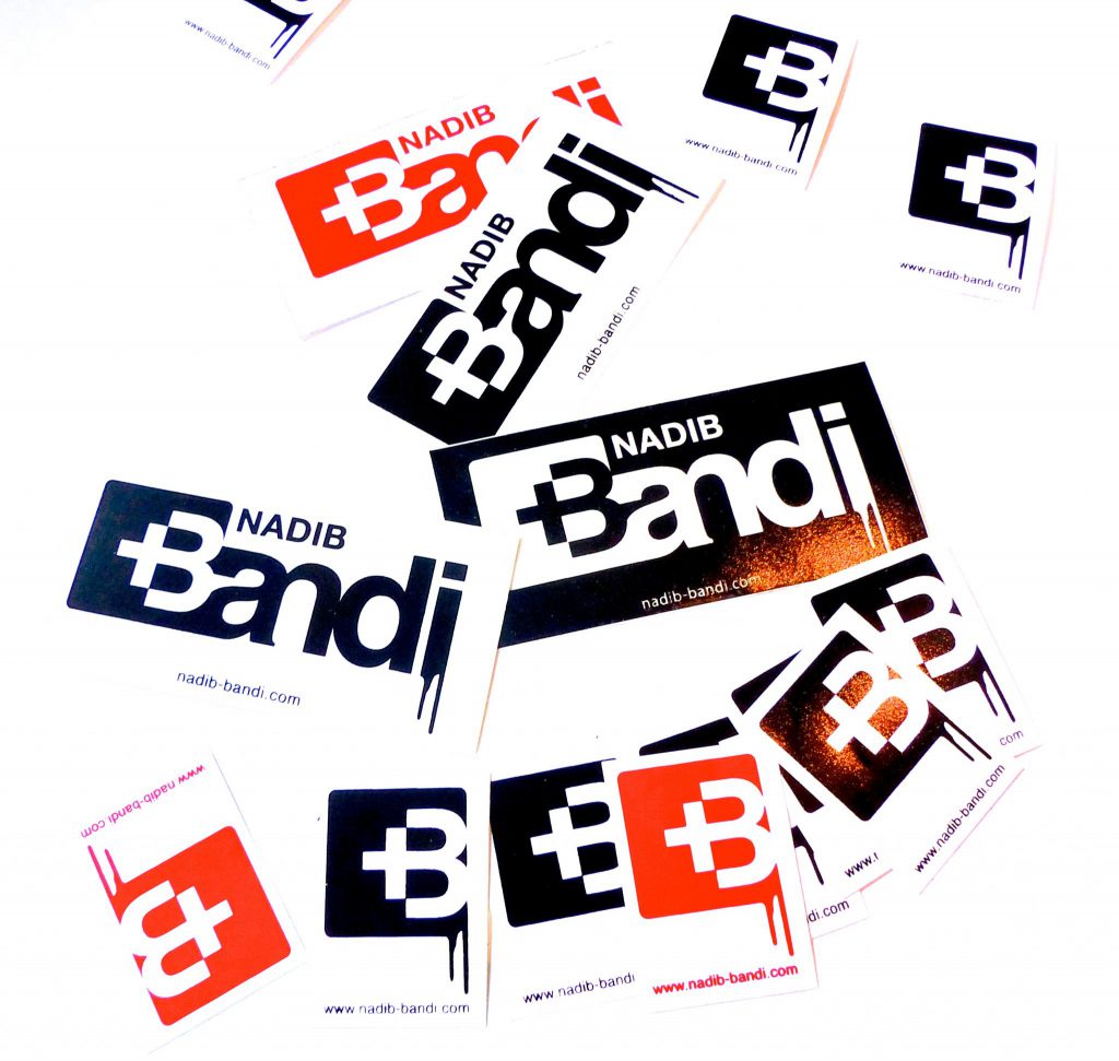 Nadib Bandi Contact Stickers postgraffiti