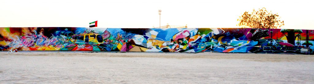 Graffiti Futurisme, L7M, Zmogk, Bandi, Loodz Dubai