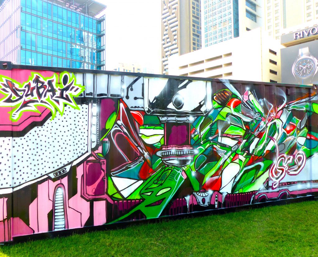 Rehlatna Dubai U43 Graffiti world record - Nadib Bandi