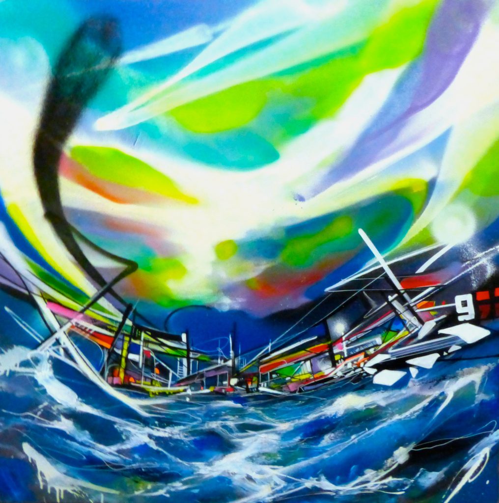 Madinina-972-Abstract-PostGraffiti-Canvas-Marine