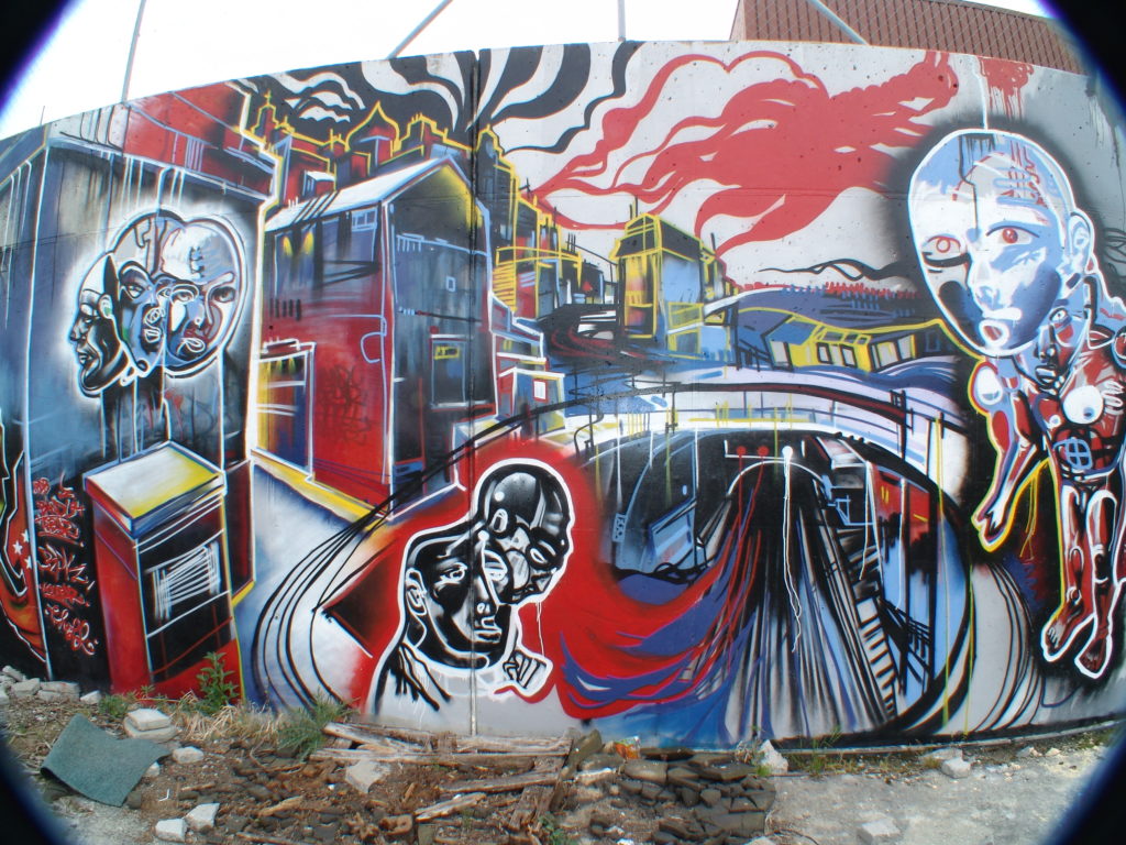 Graffiti expressionism Choll & Bandi