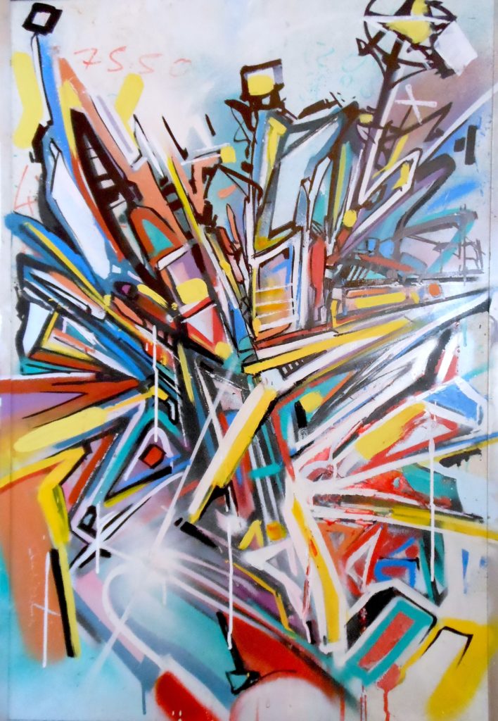 Tableau-7550-Bandi-Abstract-Graffiti