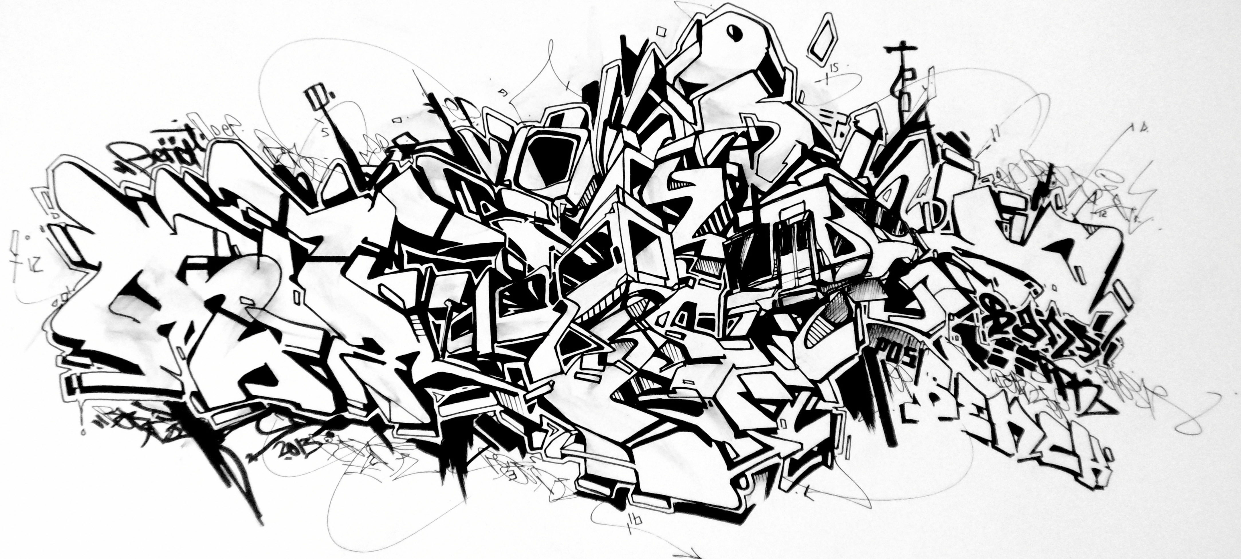 Graffiti dessin