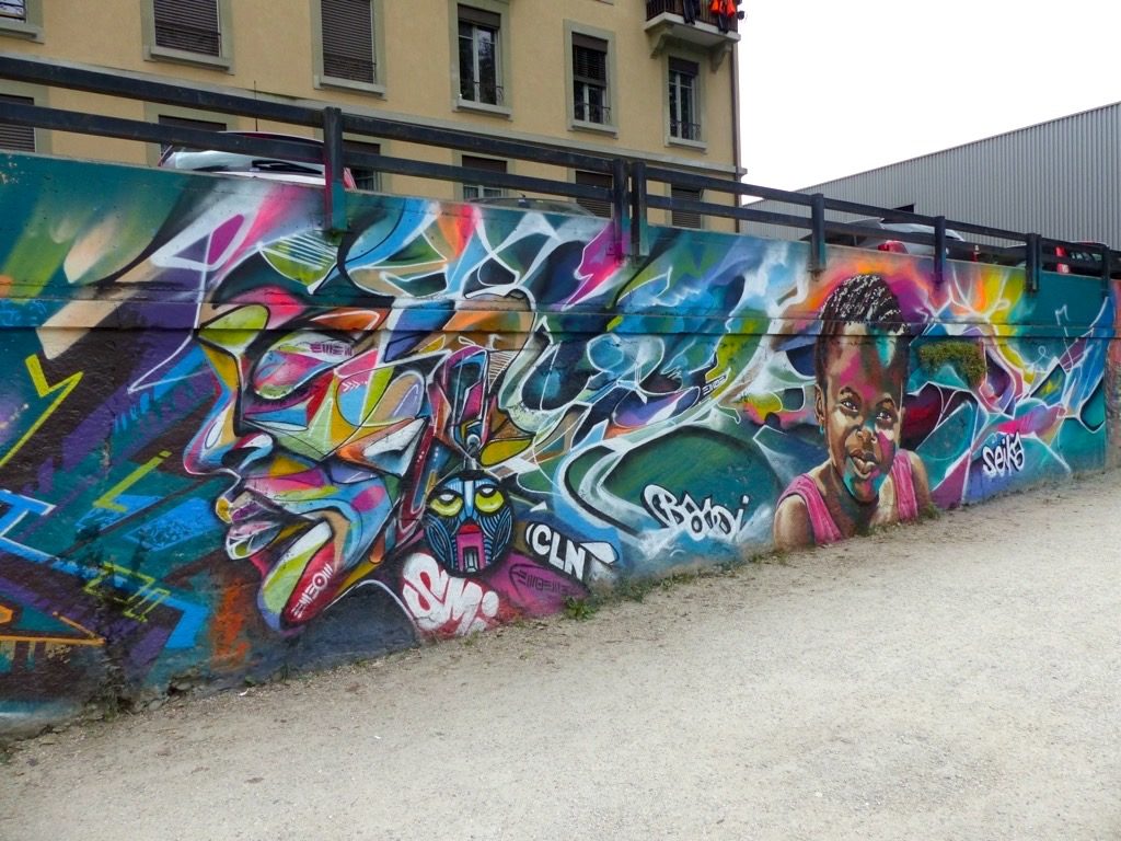 Joule SMI Bandi et Seika Graffiti à Genève