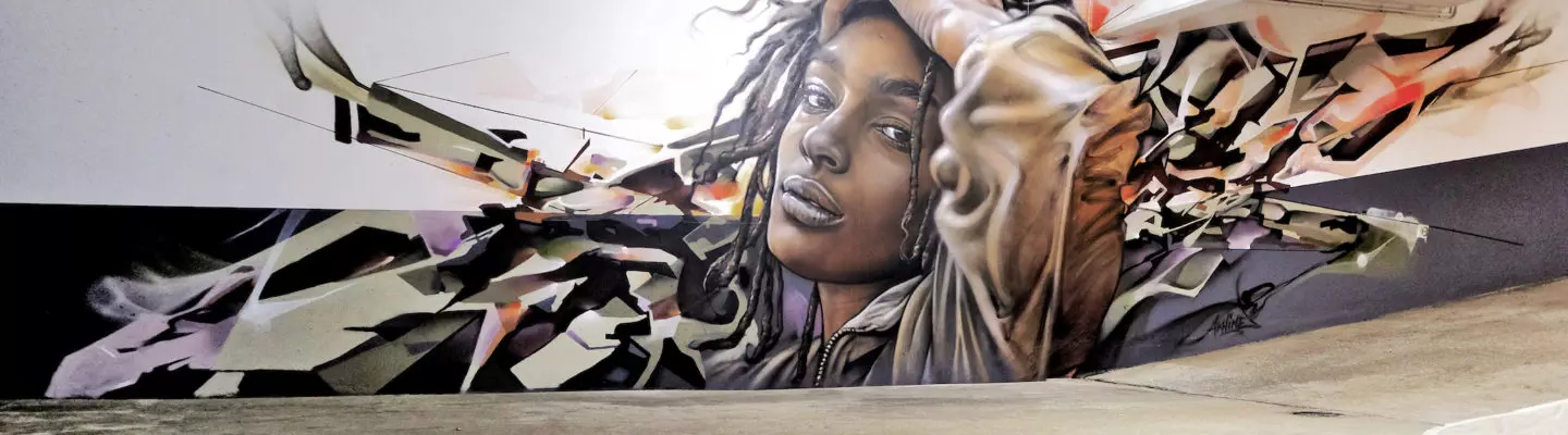 akhine et bandi graffiti paris-13 2019