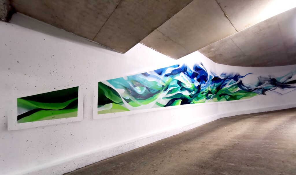 Composition graffiti abstrait - Nadib Bandi