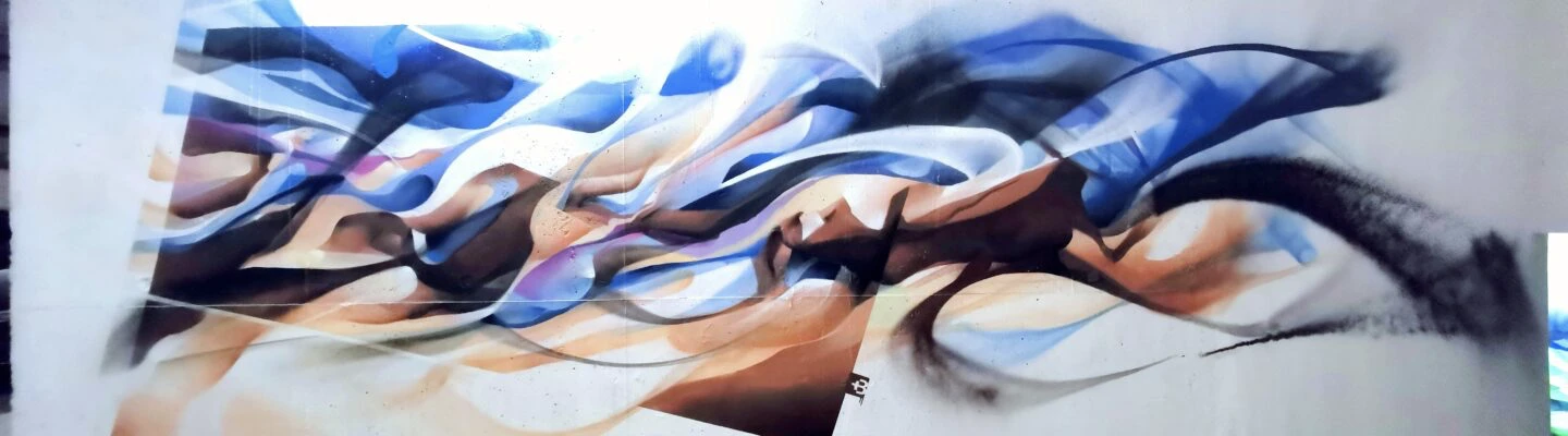 Graffiti abstrait wildstyle