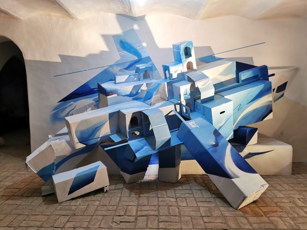 Urban constructivism installation - Nadib bandi