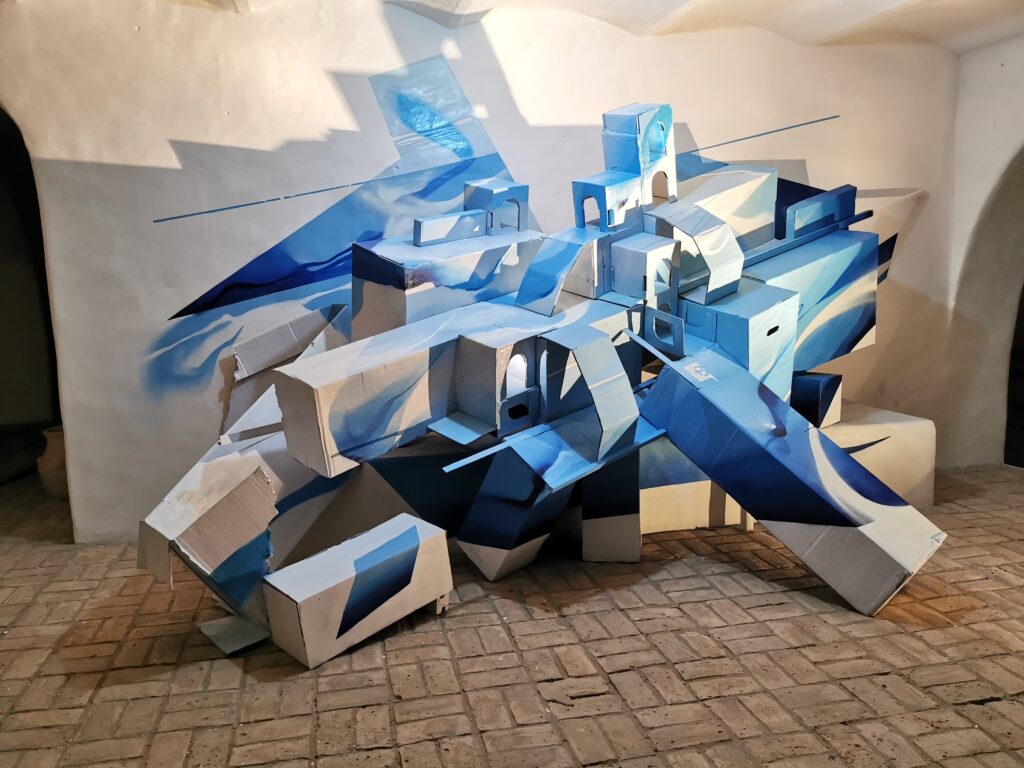 Urban constructivism installation - Nadib bandi